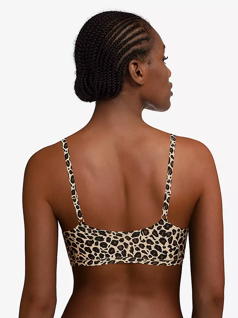 CHANTELLE Bustier SOFTSTRETCH Leopard Nude Braun